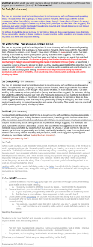 Template Image 5: Full iteration example showing complete revision history